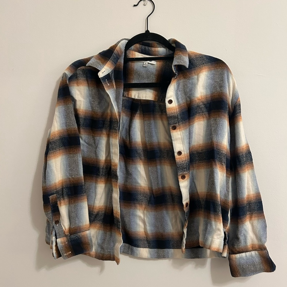 Cozy Flannel Plaid Shirt